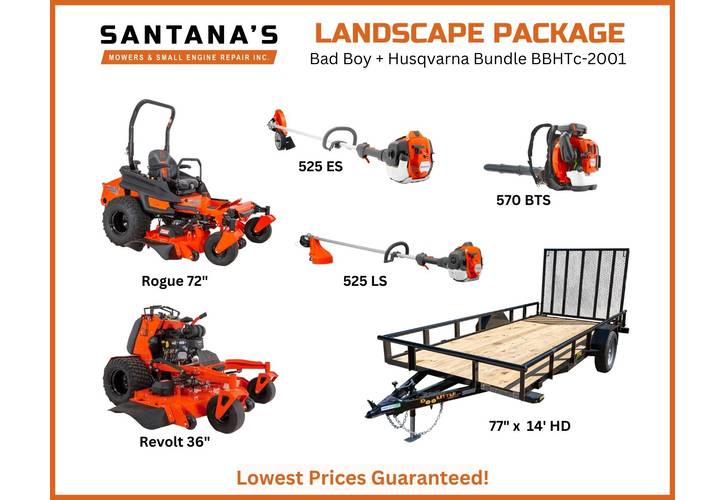 New Landscape Packages Models For Sale in Dover FL Santana s Powersports Small Engine Repair Inc. FL Dover FL 813 704 5568